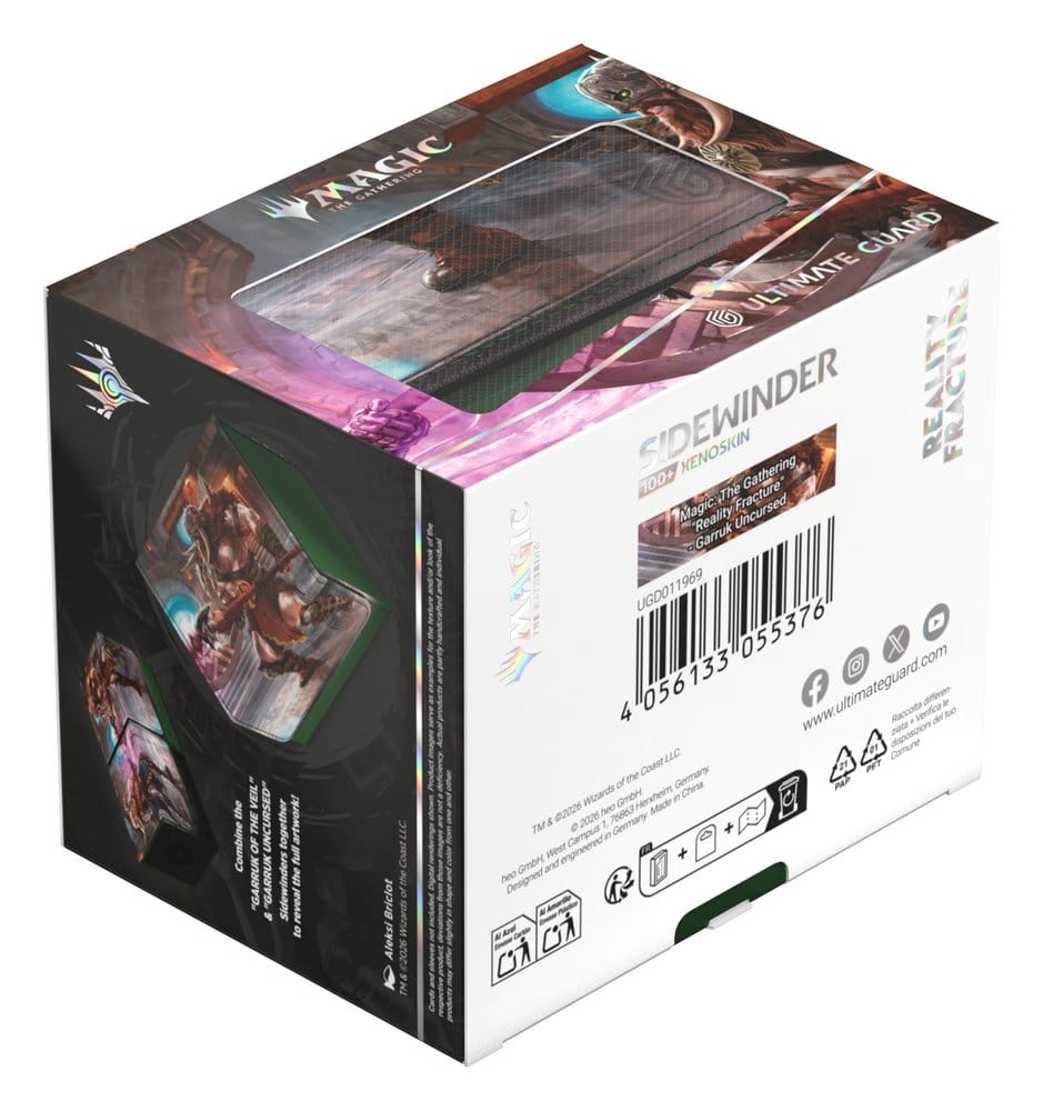 Ultimate Guard Sidewinder 100+ Xenoskin Magic: The Gathering "Reality Fracture" - Green Rare 2