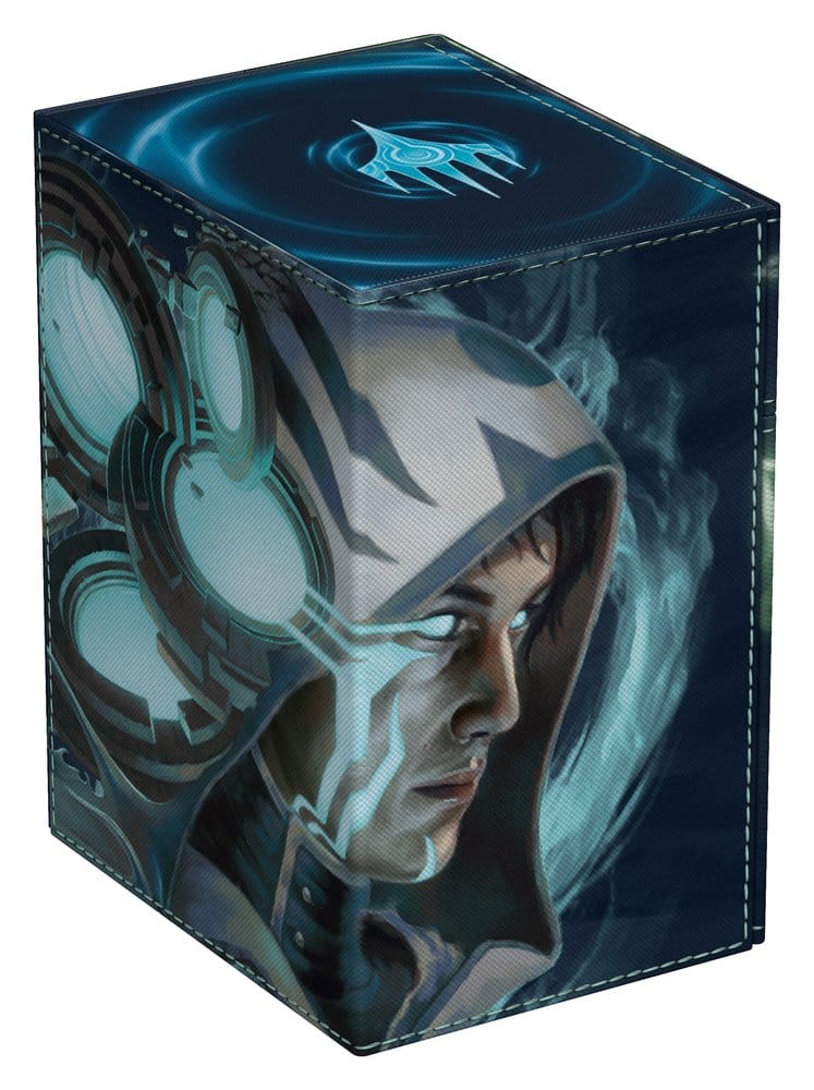 Ultimate Guard Flip'n'Tray 133+ Xenoskin Magic: The Gathering "Reality Fracture" - Blue Uncommon / Green Uncommon