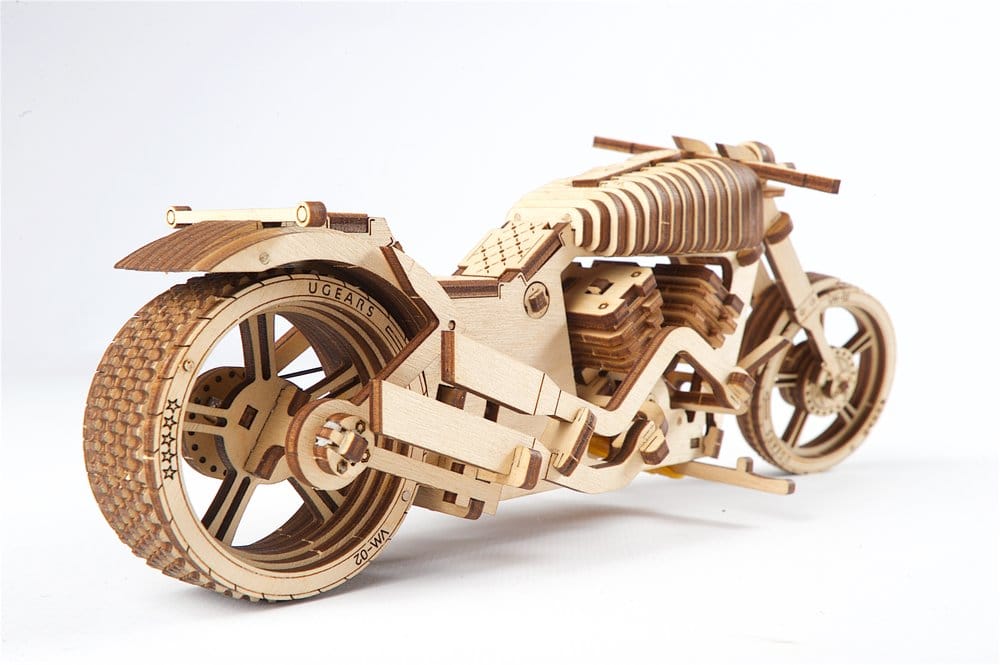 Ugears 3D Wooden Puzzle Bike VM-02