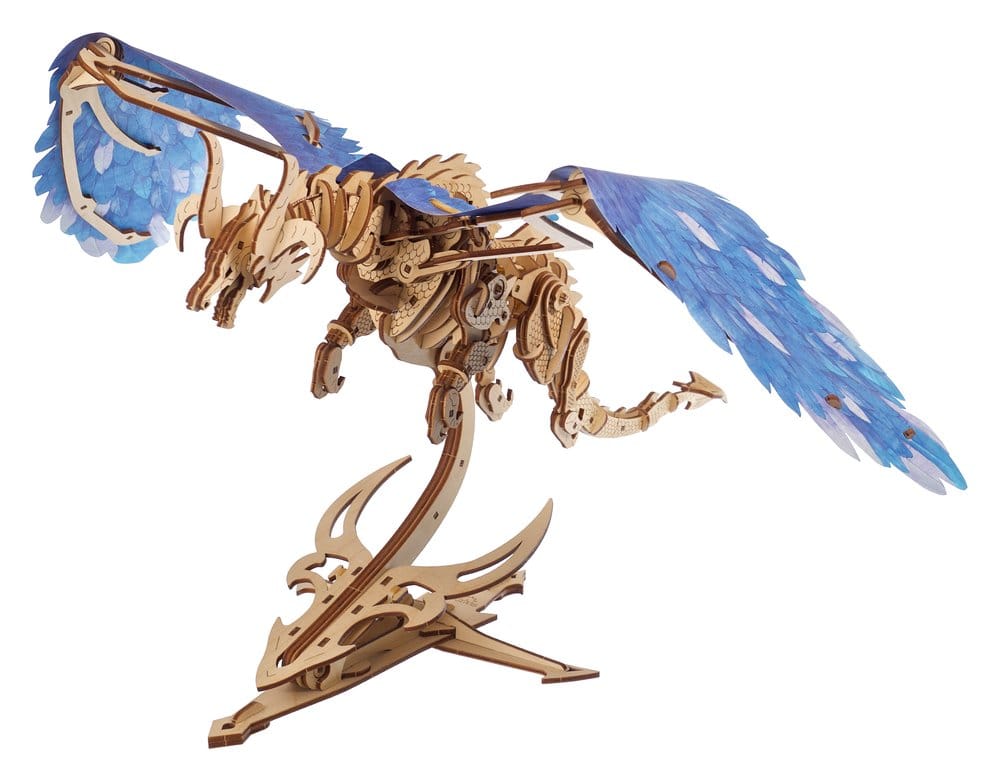 Ugears 3D Wooden Puzzle Windstorm Dragon