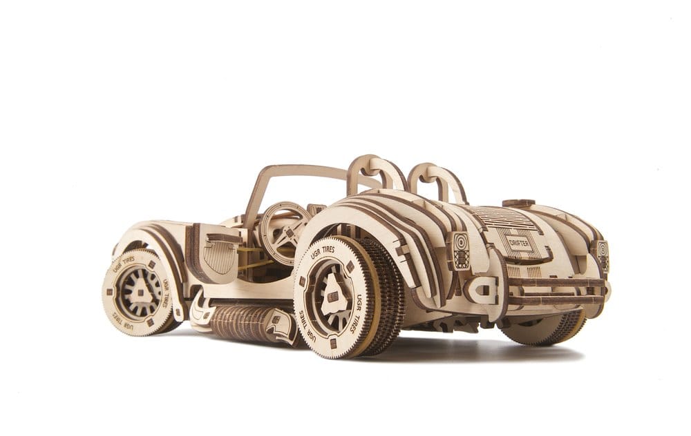 Ugears 3D Wooden Puzzle Drift Cobra Racing Car