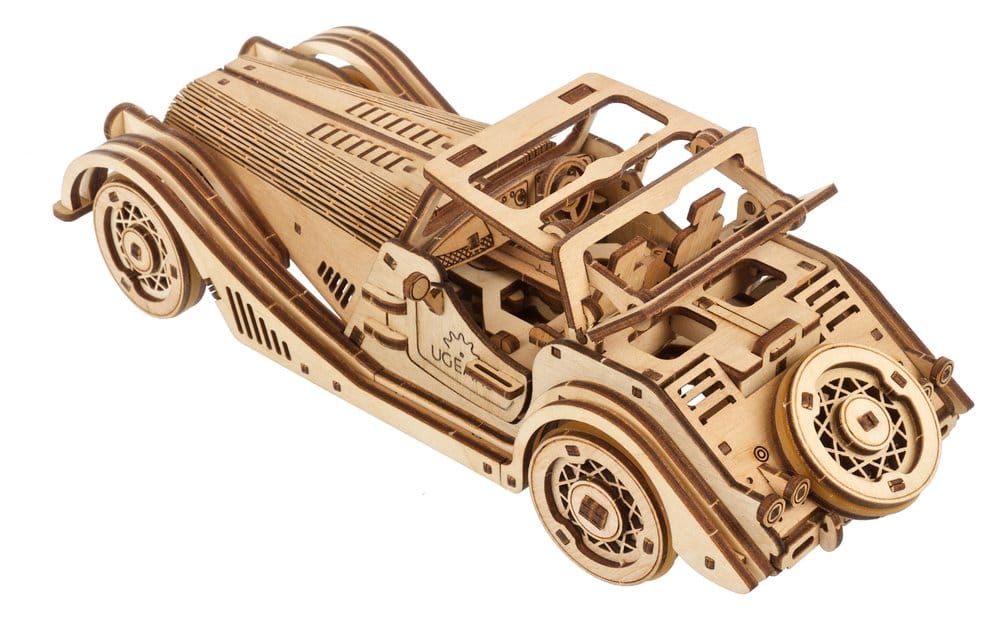 Ugears 3D Wooden Puzzle Sports Car Rapid Mouse