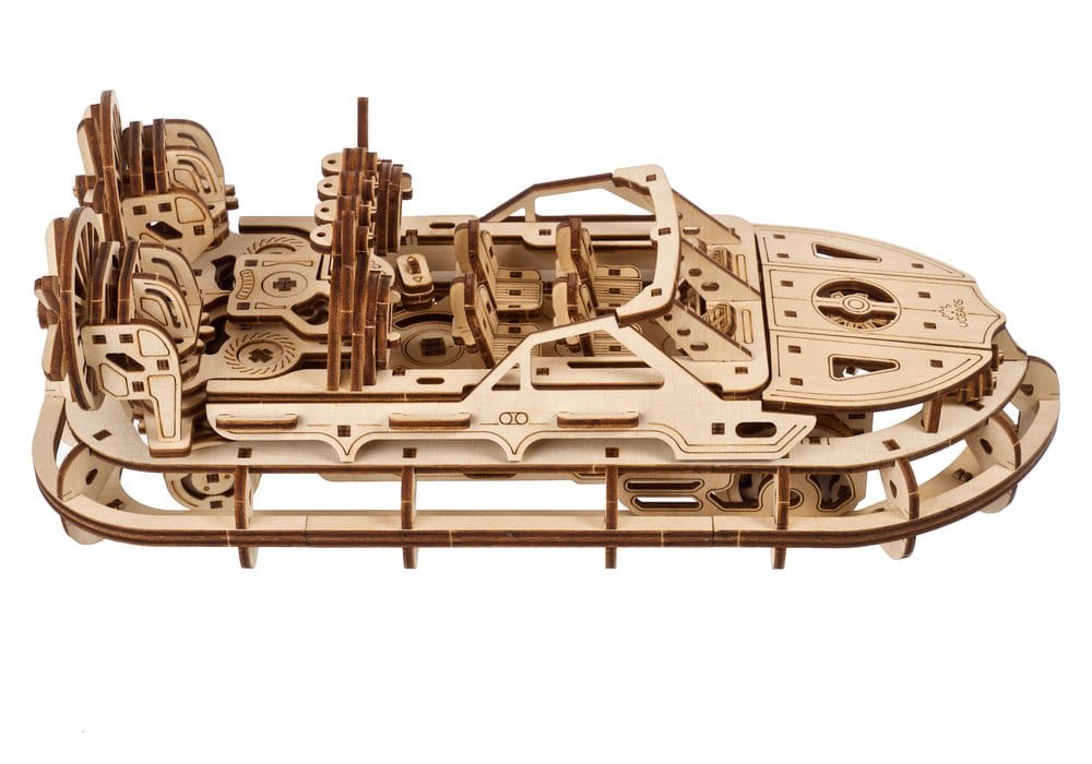 Ugears 3D Wooden Puzzle Rescue Hovercraft