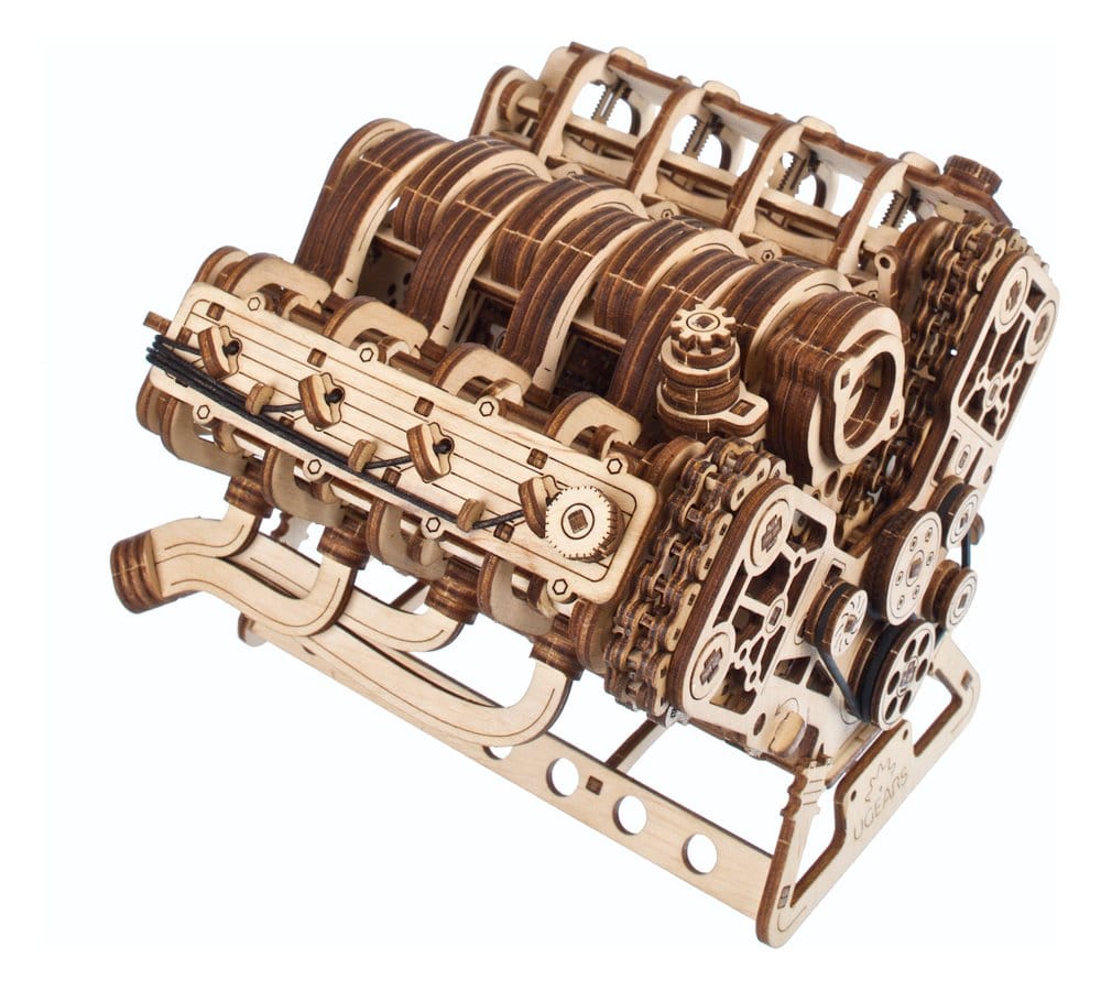 Ugears 3D Wooden Puzzle V8 Engine