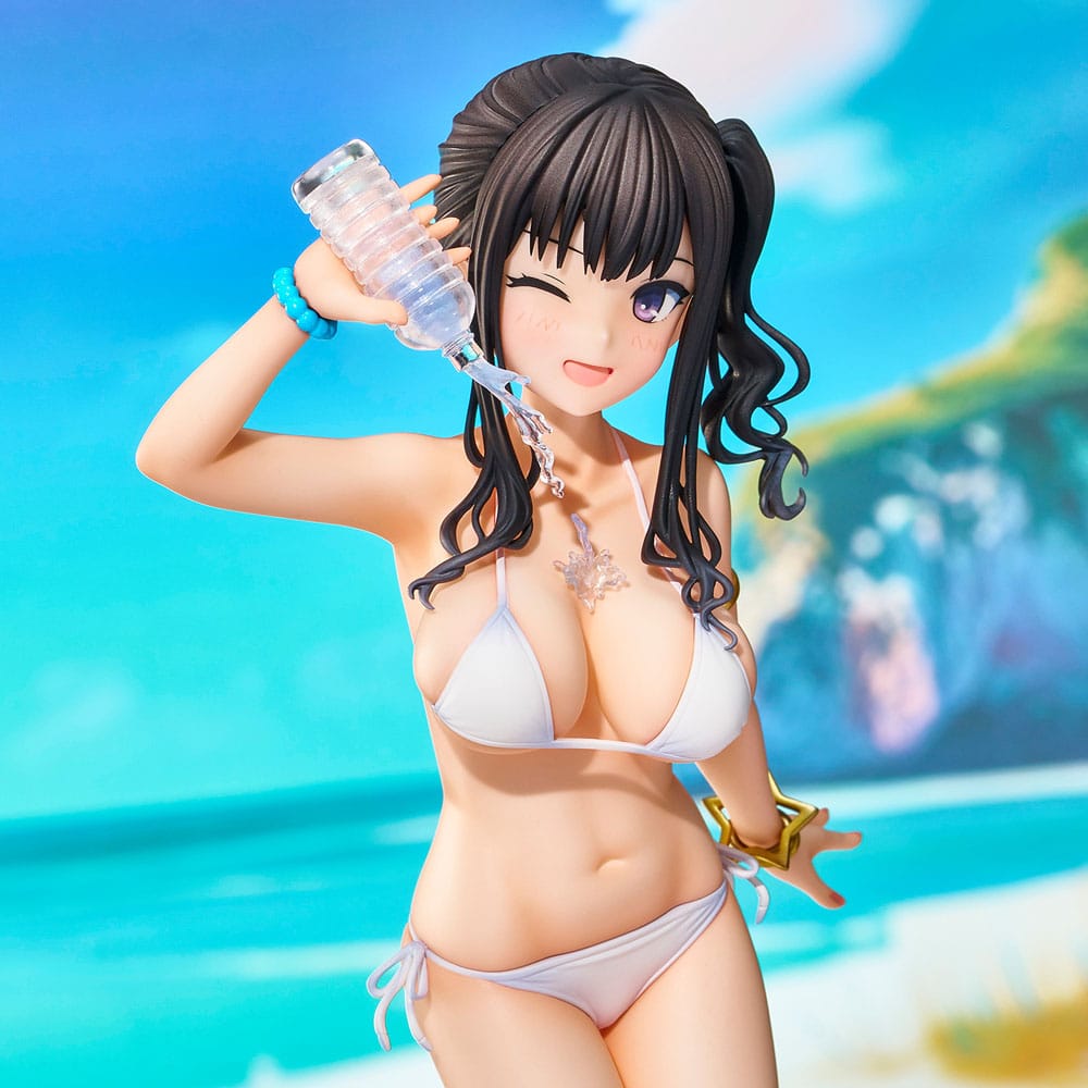 Original Illustration PVC Statue Kaede Illustration Miyuki Sasaki Summer Cloud White Bikini Ver. 25 cm