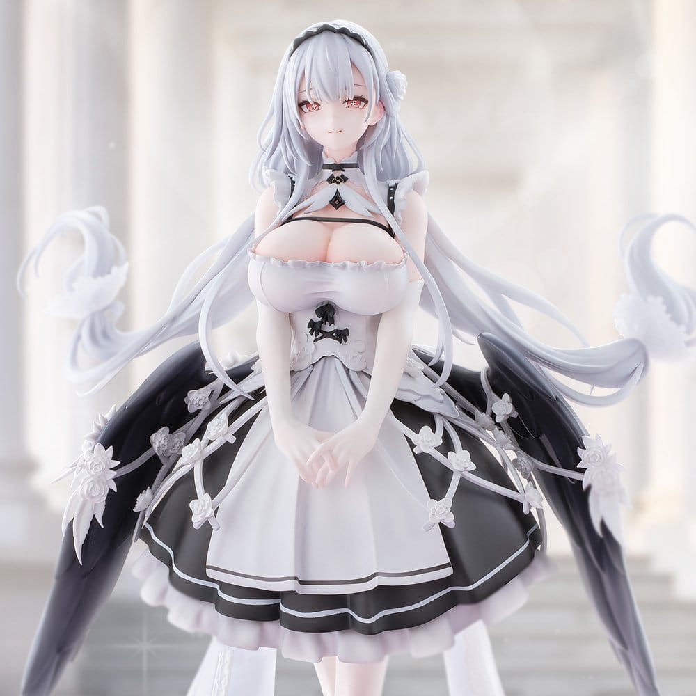 Azur Lane PVC Figure 1/6 Shira Light Equipment Ver. 26 cm