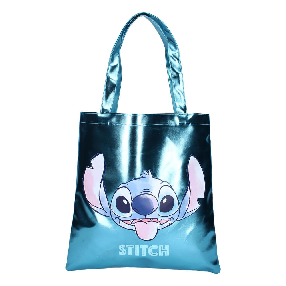 Lilo & Stitch Tote Bag Stitch Moves Metallic