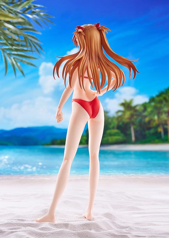 Rebuild of Evangelion Pop Up Parade Beach Queens Asuka Shikinami Langley (Bikini Style) L Size 23 cm