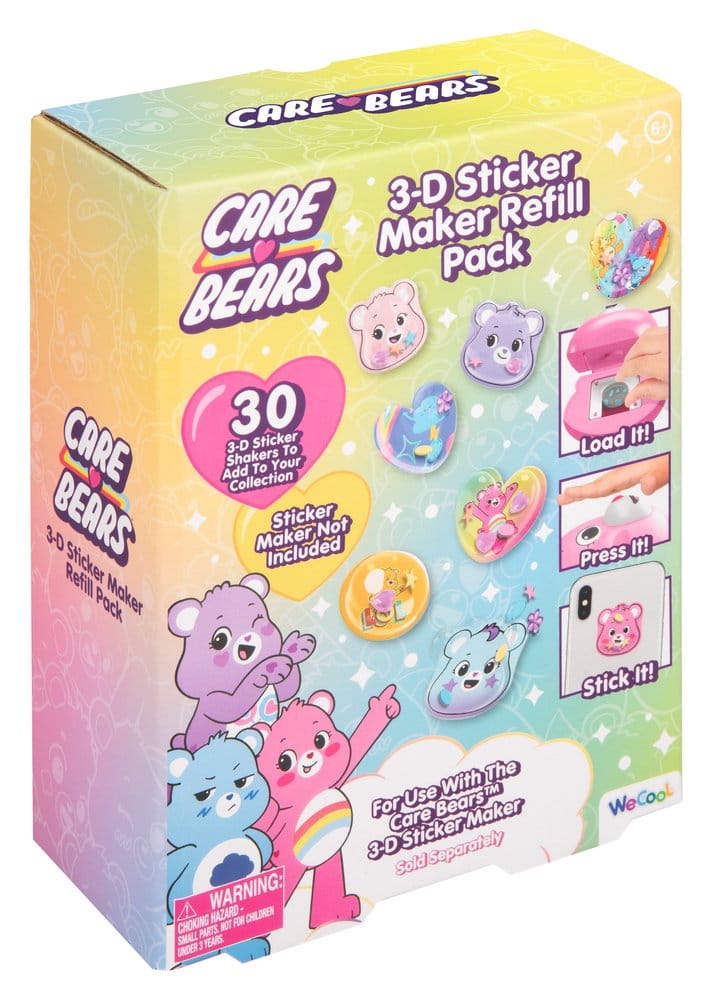 Care Bears 3D Sticker Maker Refills