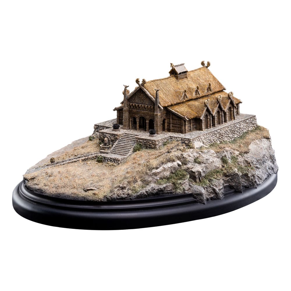 Lord of the Rings Statue The Golden Hall of Edoras 9 cm