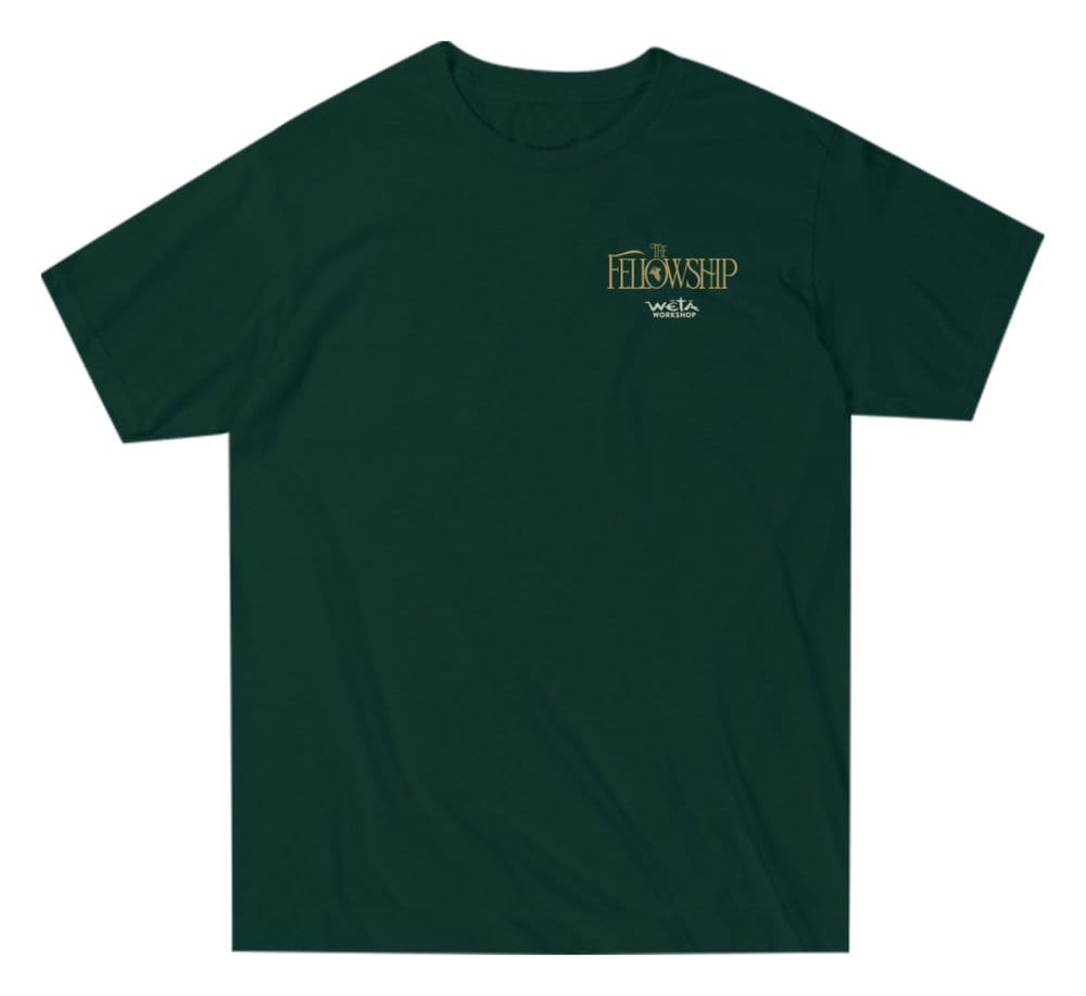 The Lord of the Rings T-Shirt The Fellowship / Green S