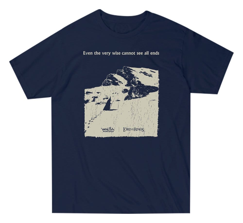 The Lord of the Rings T-Shirt Wise Cannot See / Navy S