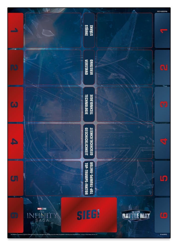Marvel Board Game Battle Mat *German Version*