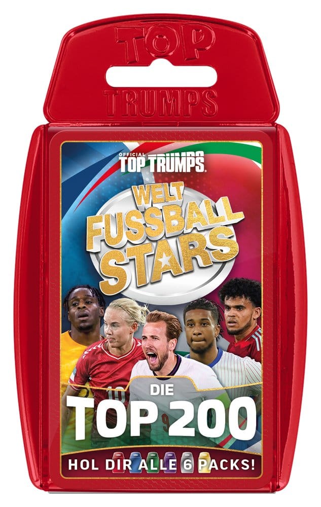 World Football Stars Card Game 200 Pack 1 *German Version*