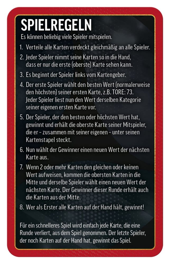 World Football Stars Card Game 200 Pack 1 *German Version*