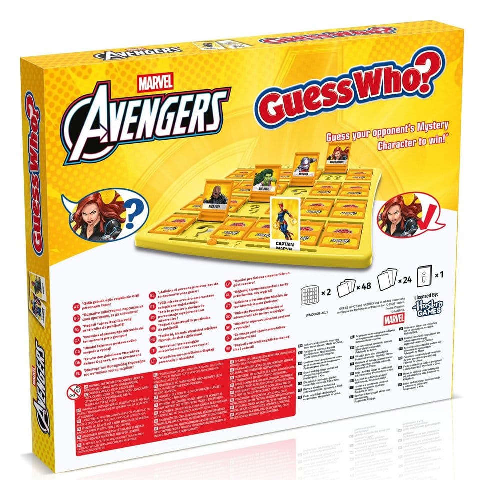Marvel Board Game Guess Who? Avengers