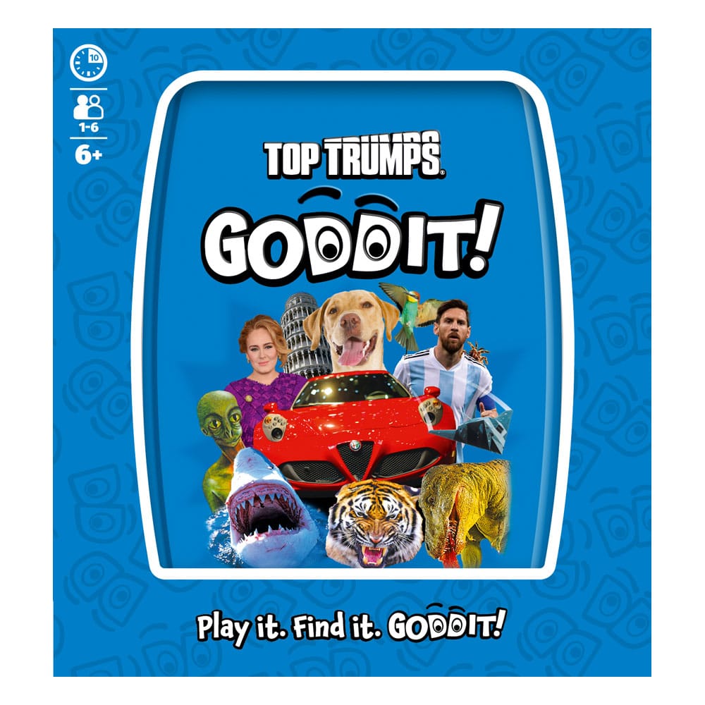 Card Game Top Trumps Goddit *German Version*
