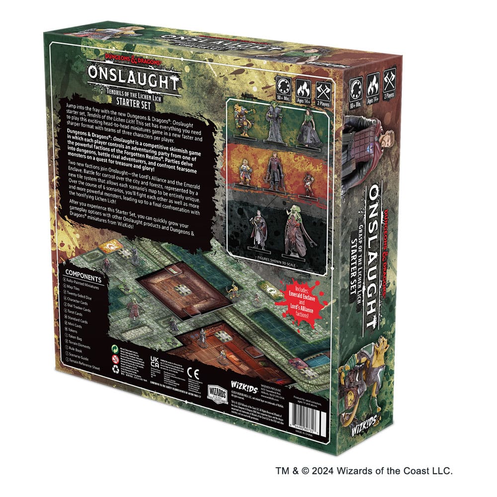 Dungeons & Dragons Game Expansion Onslaught Starter Set - Tendrils of the Lichen Lich *English Version*