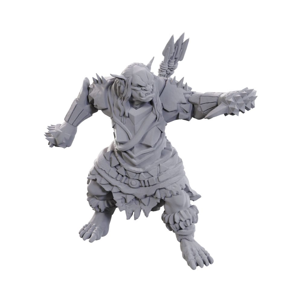 Pathfinder Deep Cuts Unpainted Miniatures Orc Brute