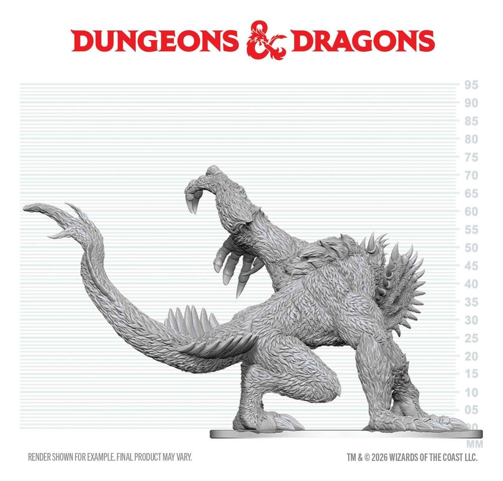 Dungeons & Dragons Nolzur's Marvelous Miniatures Unpainted Miniature Gug 20 cm