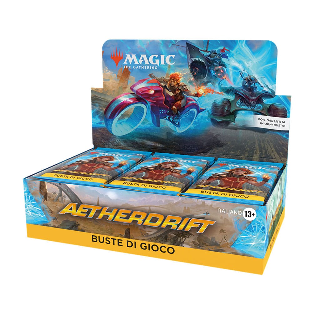 Magic the Gathering Aetherdrift Play Booster Display (30) Italian