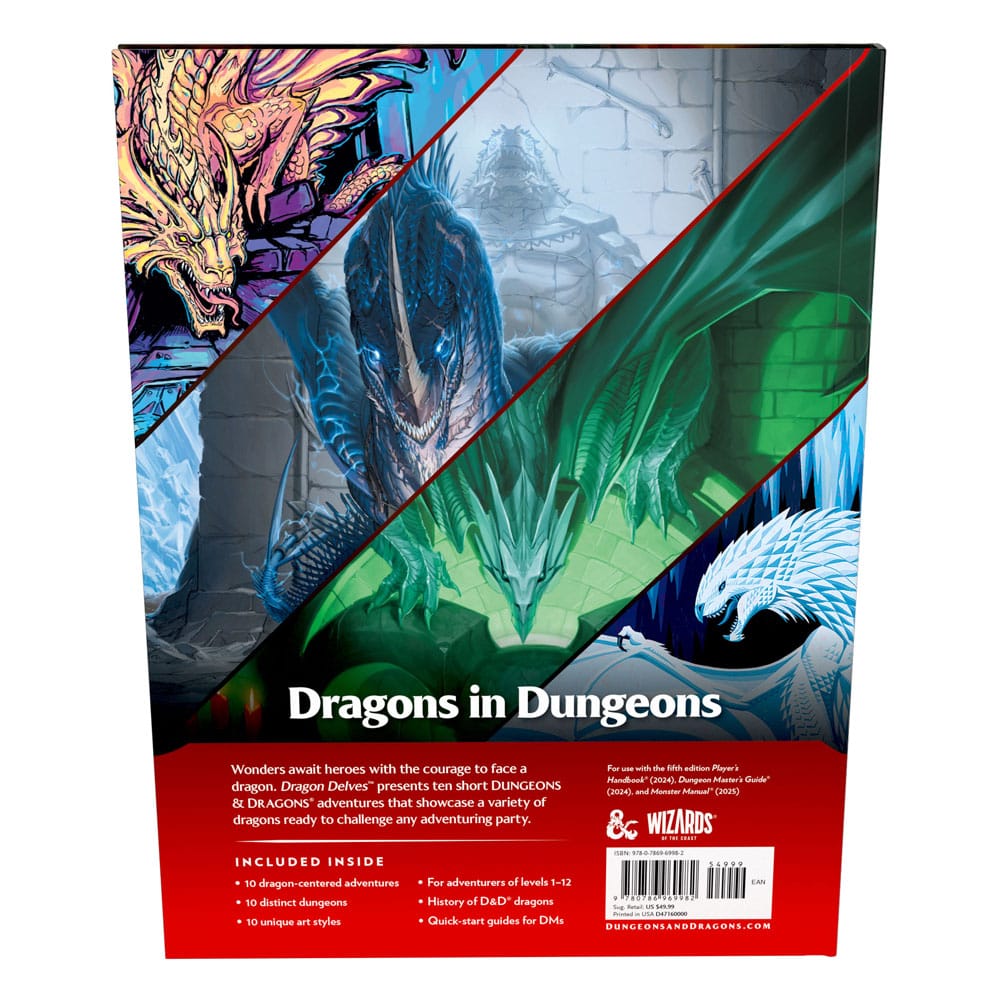 Dungeons & Dragons RPG Dragon Delves: An Adventure Anthology