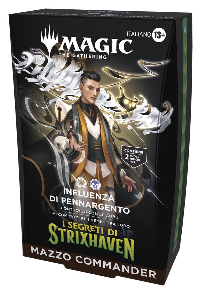 Magic the Gathering I Segreti di Strixhaven Commander Decks Case (5) italian