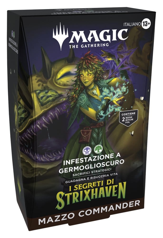 Magic the Gathering I Segreti di Strixhaven Commander Decks Case (5) italian