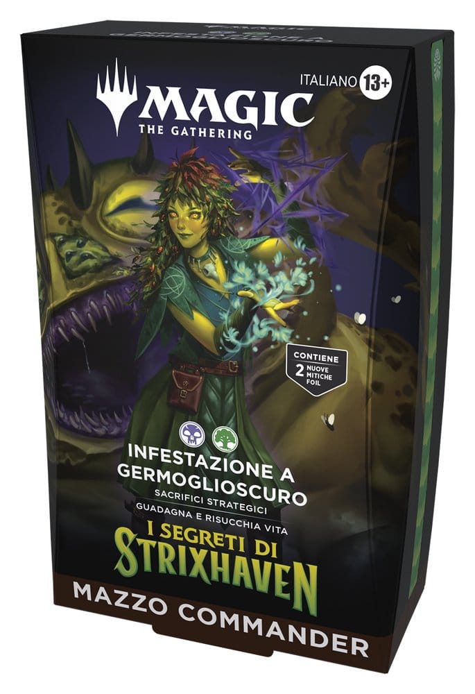 Magic the Gathering I Segreti di Strixhaven Commander Decks Case (5) italian