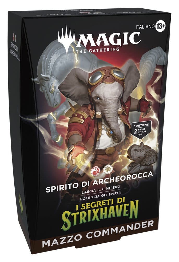 Magic the Gathering I Segreti di Strixhaven Commander Decks Case (5) italian