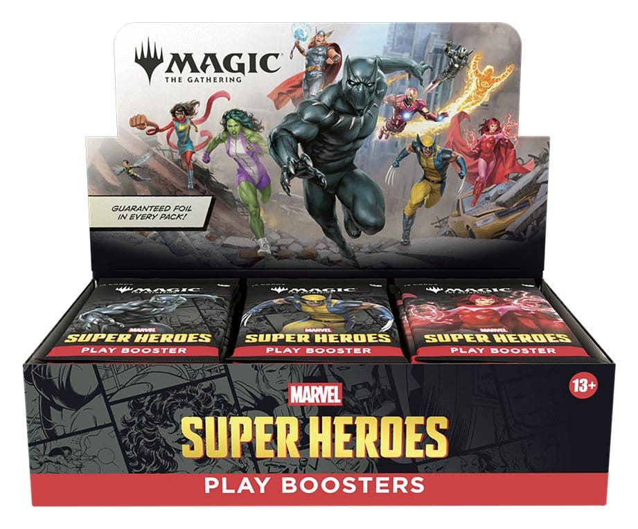 Magic the Gathering Marvel Super Heroes Play Booster Display (30) English