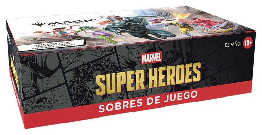 Magic the Gathering Marvel Super Heroes Play Booster Display (30) Spanish