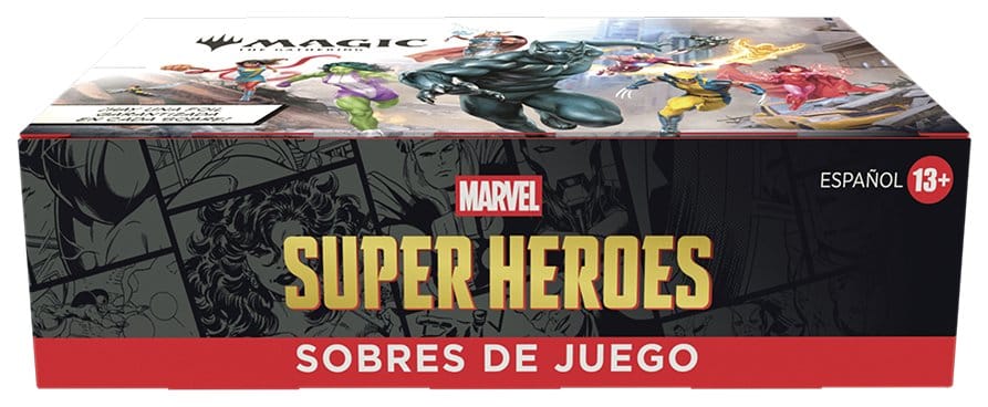 Magic the Gathering Marvel Super Heroes Play Booster Display (30) Spanish