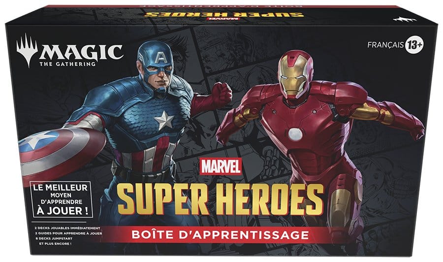 Magic the Gathering Marvel Super Heroes Beginner Box Case (3) french