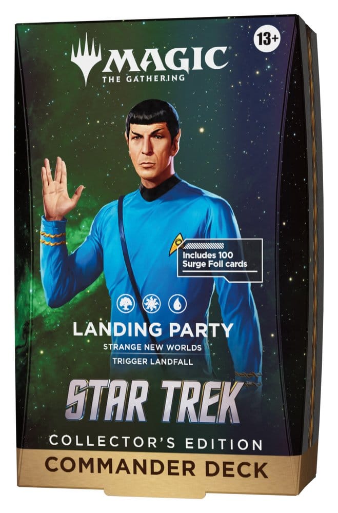Magic the Gathering Star Trek Collector's Edition Commander Decks Case (4) english