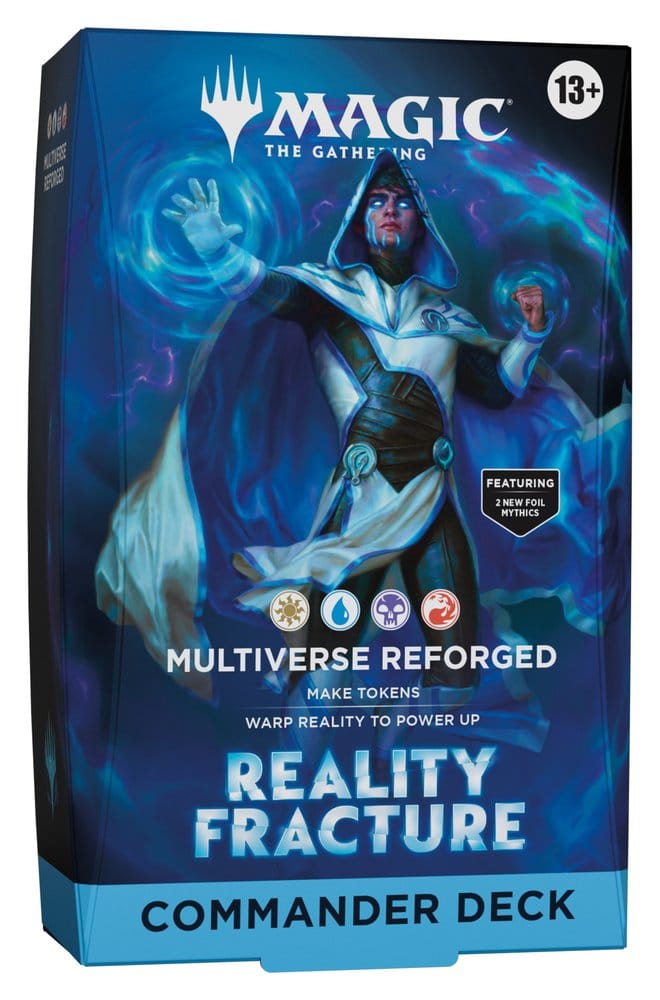 Magic the Gathering Reality Fracture Commander Deck Multiverse Reforged Assortment (4) english