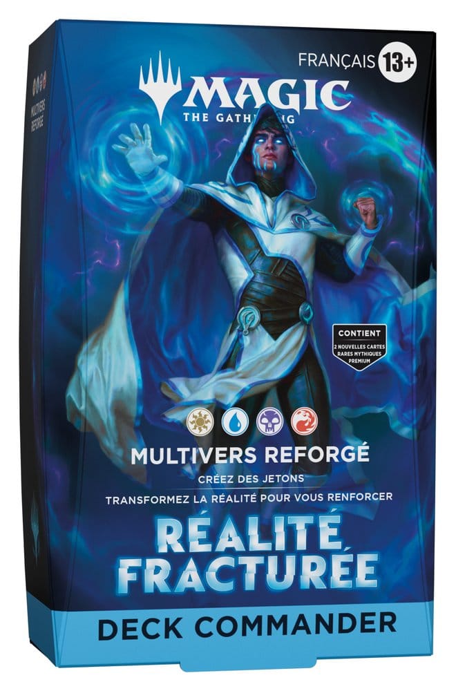 Magic the Gathering Réalité fracturée Commander Deck Multiverse Reforged Assortment (4) french