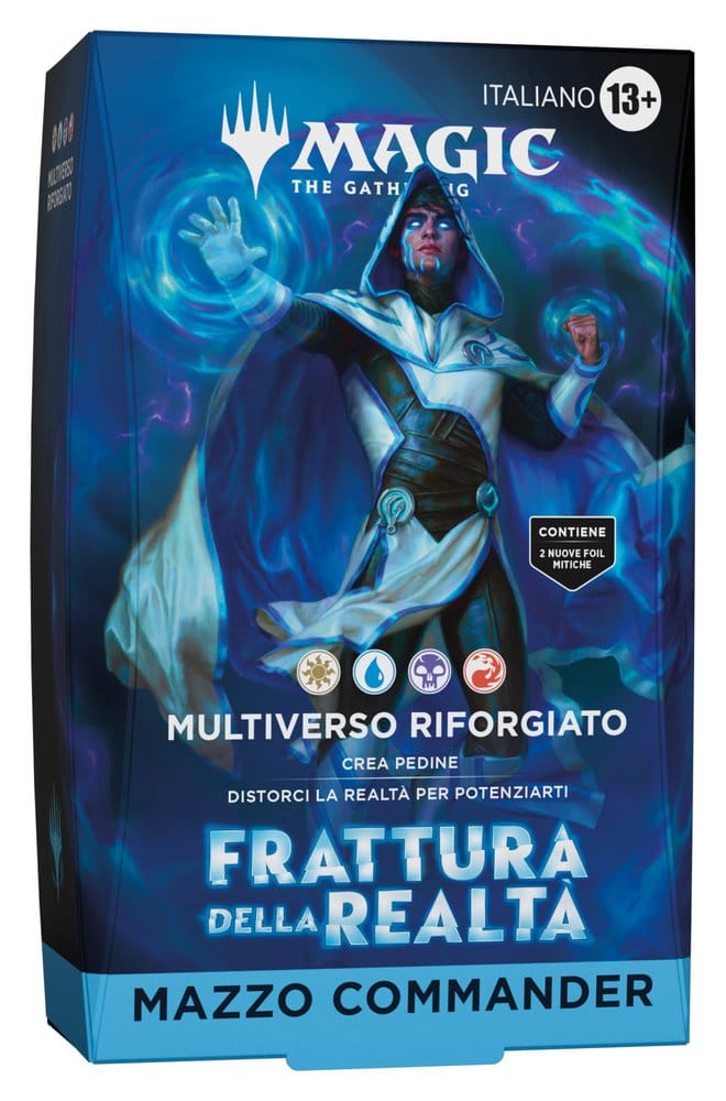 Magic the Gathering Frattura della Realtà Commander Deck Multiverse Reforged Assortment (4) italian