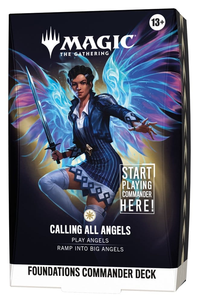 Magic the Gathering Foundations Commander Decks Case (5) english