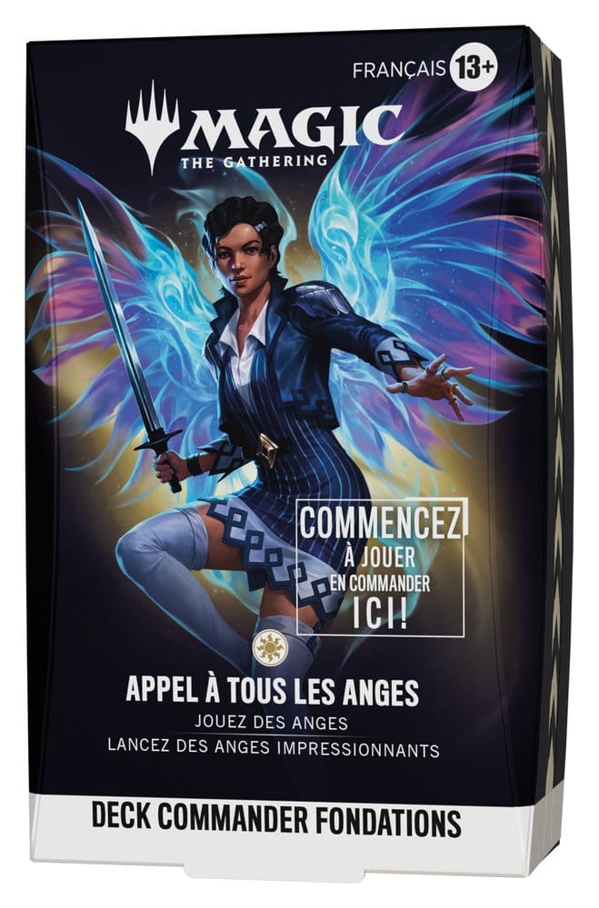 Magic the Gathering Foundations Commander Decks Case (5) french