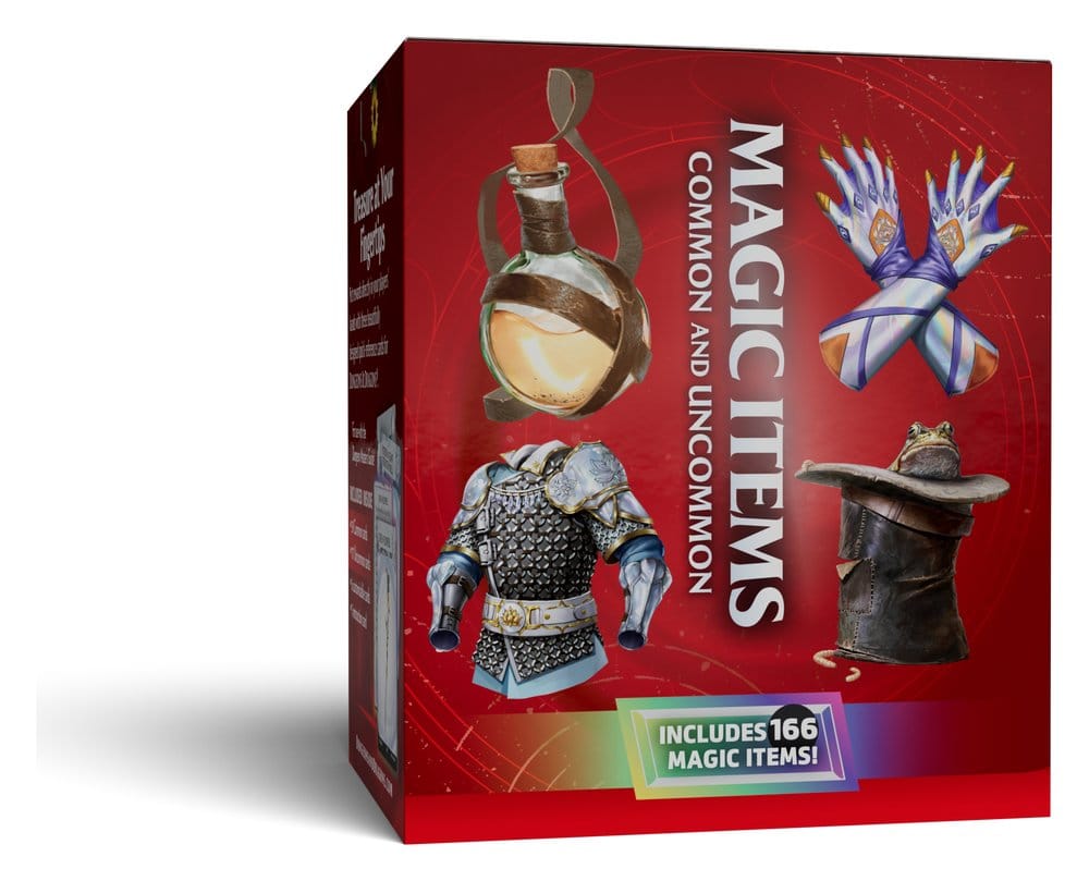 Dungeons & Dragons RPG Reference Cards - Magic Items (Common and Uncommon) *English Version*
