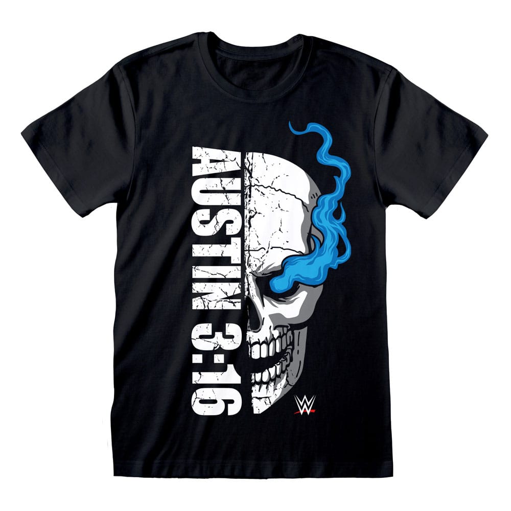 WWE T-Shirt Austin 3:16 Skull Size M