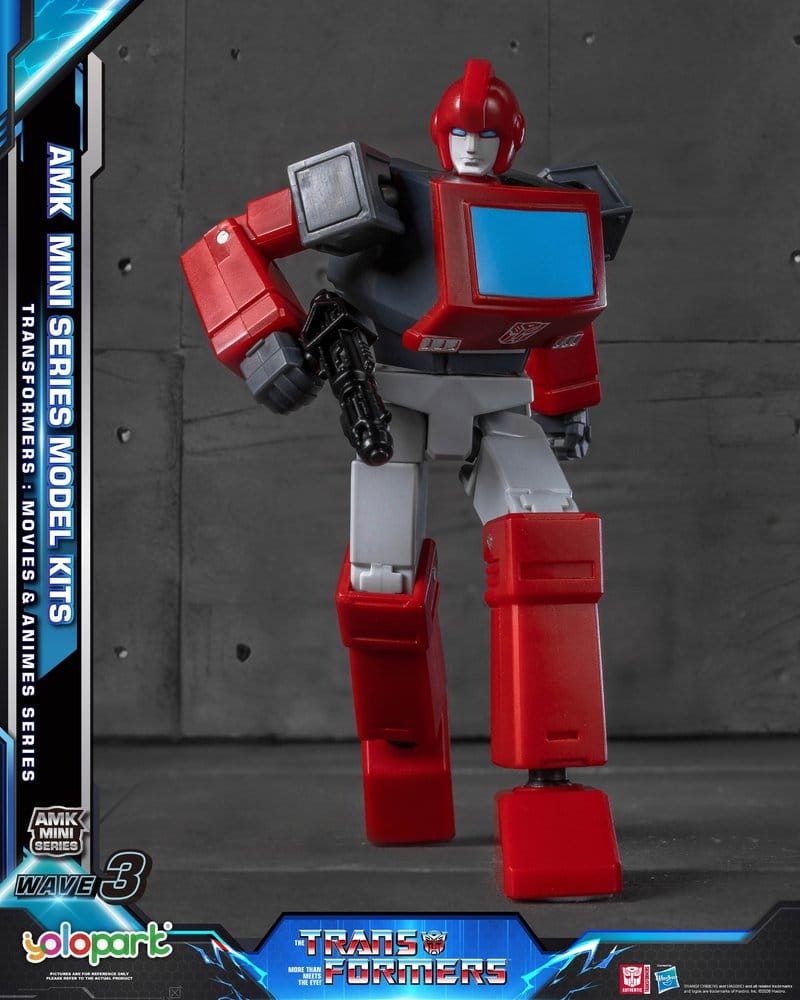 Transformers Generation One AMK Mini Series Plastic Model Kit Wave 3 Ironhide G1 11 cm