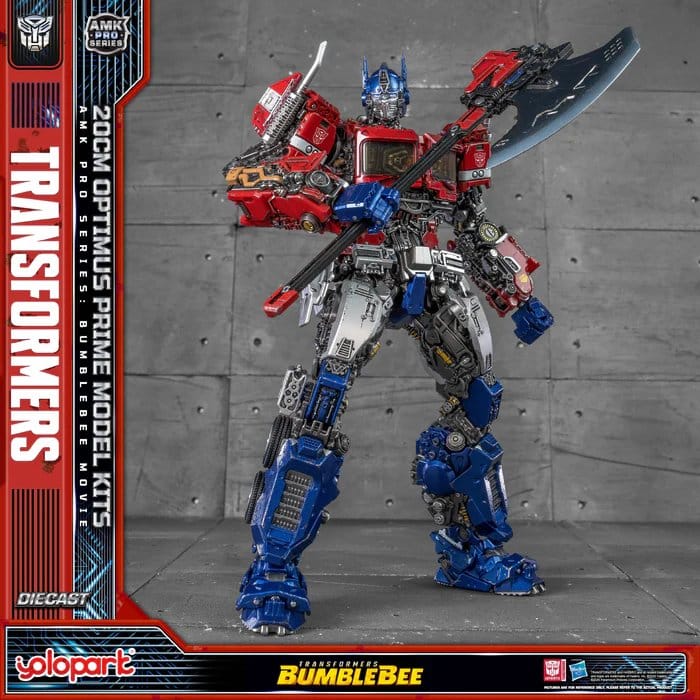 Transformers: Bumblebee AMK PRO Series Plastic Model Kit Optimus Prime 20 cm