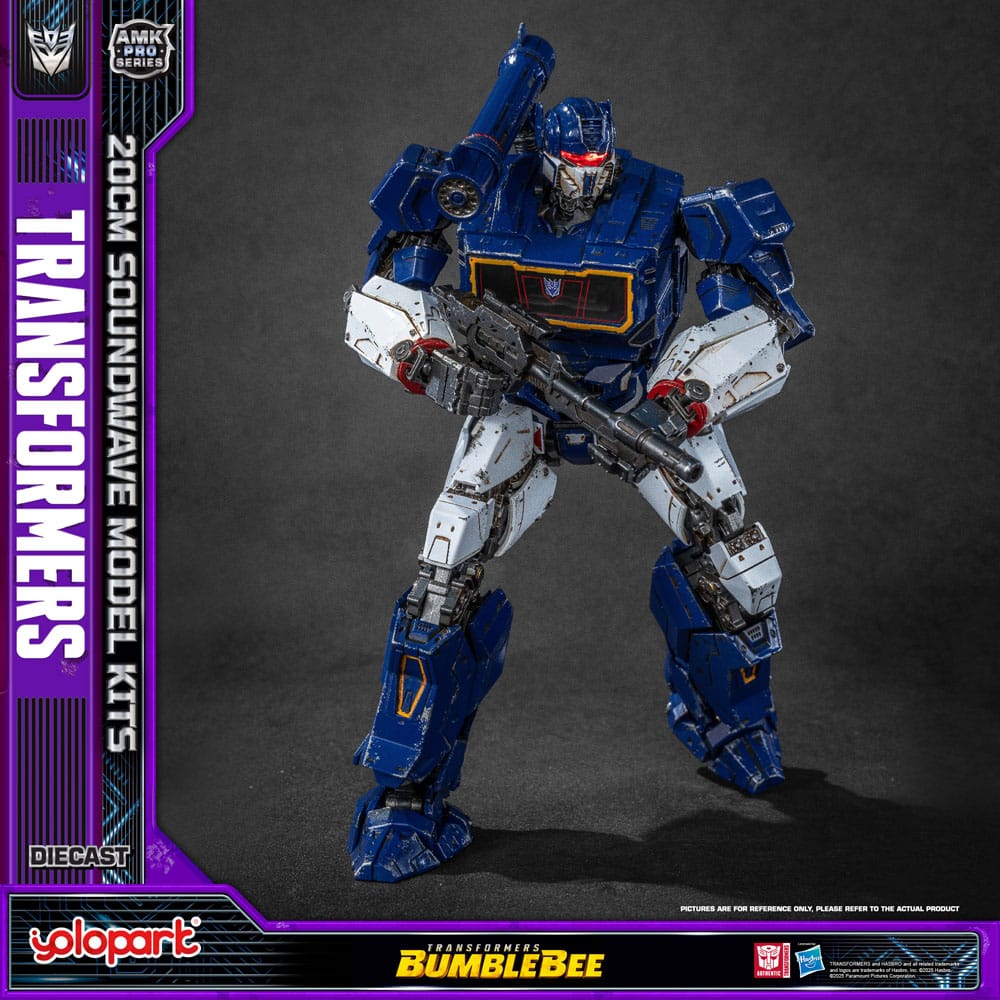 Transformers: Bumblebee AMK Pro Series Plastic Model Kit Soundwave (Overseas Version) 20 cm