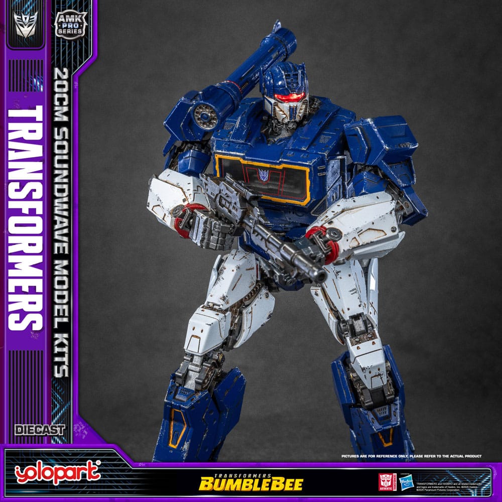 Transformers: Bumblebee AMK Pro Series Plastic Model Kit Soundwave (Overseas Version) 20 cm