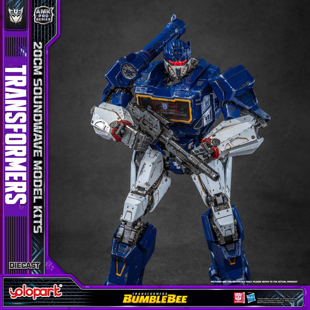 Transformers: Bumblebee AMK Pro Series Plastic Model Kit Soundwave (Overseas Version) 20 cm