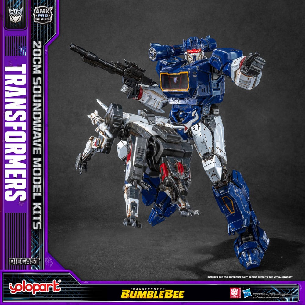 Transformers: Bumblebee AMK Pro Series Plastic Model Kit Soundwave (Overseas Version) 20 cm