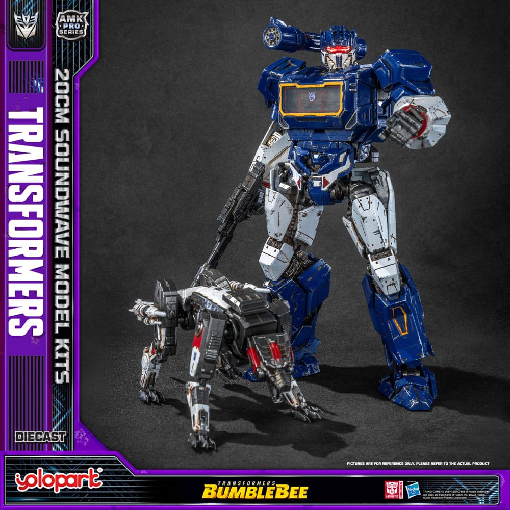 Transformers: Bumblebee AMK Pro Series Plastic Model Kit Soundwave (Overseas Version) 20 cm