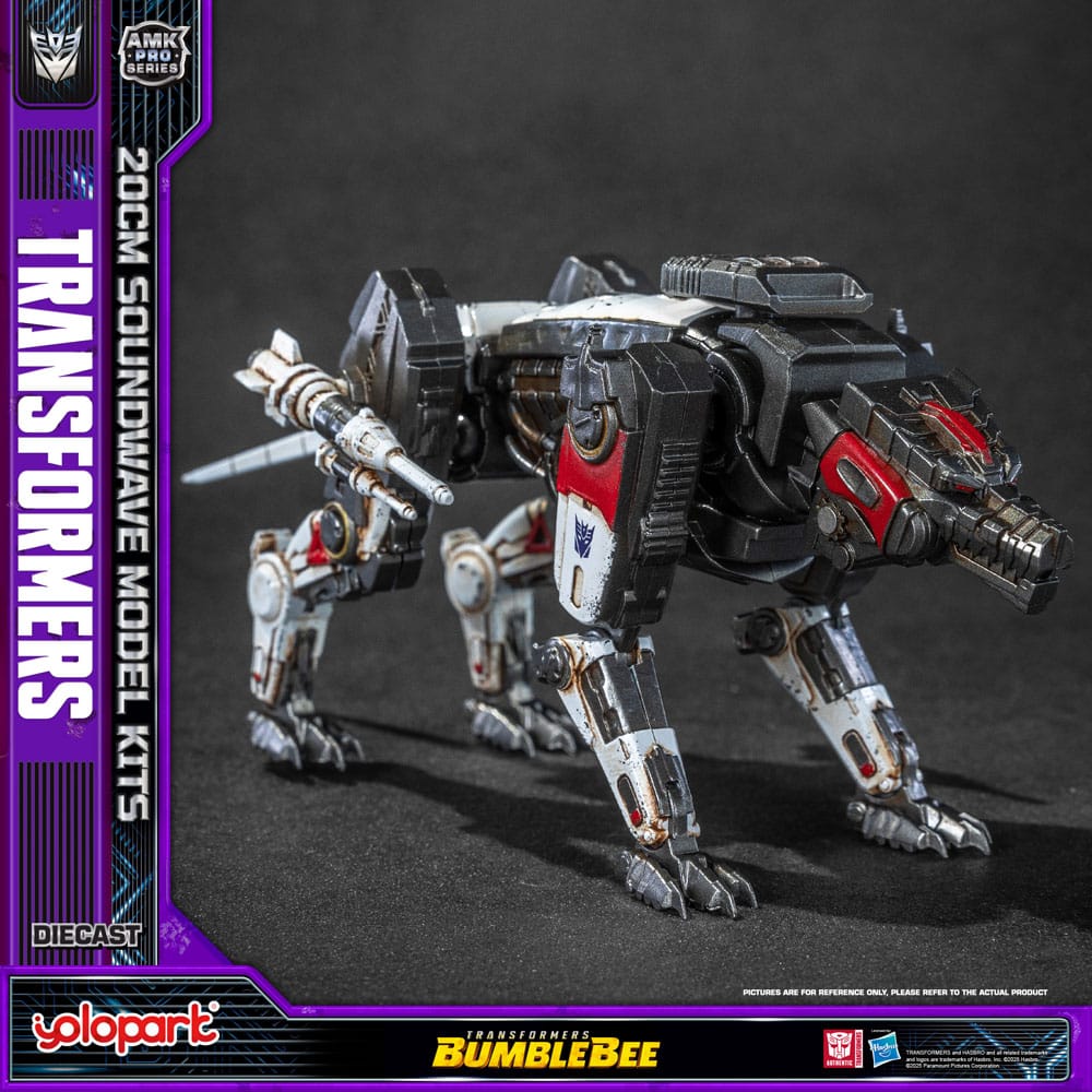 Transformers: Bumblebee AMK Pro Series Plastic Model Kit Soundwave (Overseas Version) 20 cm